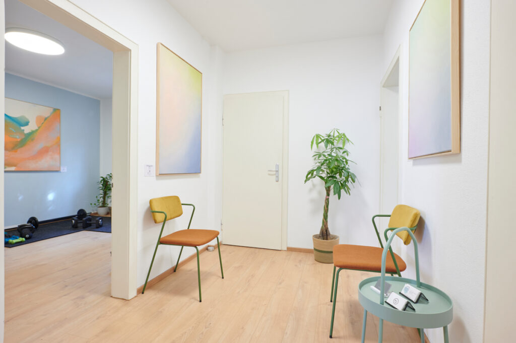 Physiotherapie Praxis Heidelberger-Weststadt Wartezimmer